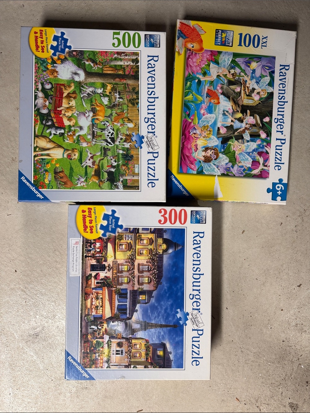 Ravensburger puzzle lot